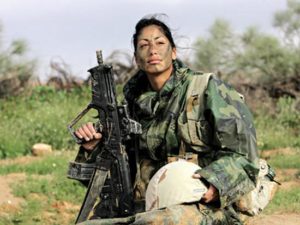 Женщина в израильской армии